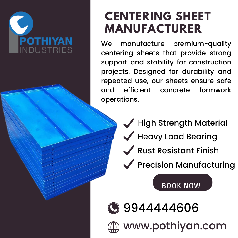 Centering Sheet Manufacturer In Tamil Nadu