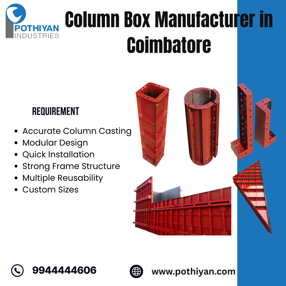 Column Box Manufacturer in Coimbatore