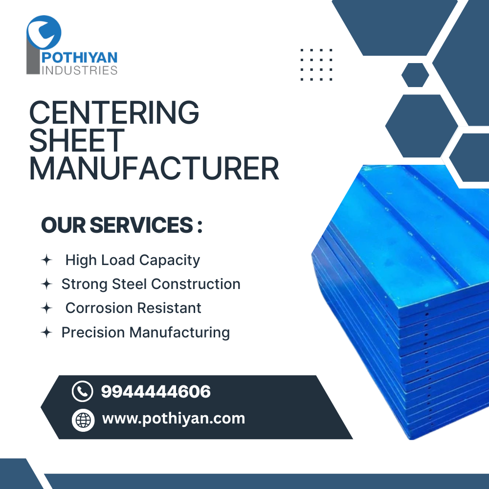 Centering Sheet Manufacturer In Coimbatore
