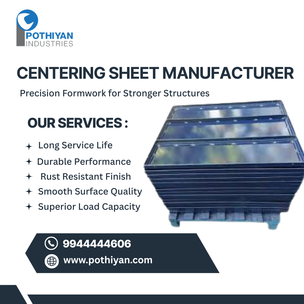 Centering Sheet Manufacturers In Tamil Nadu