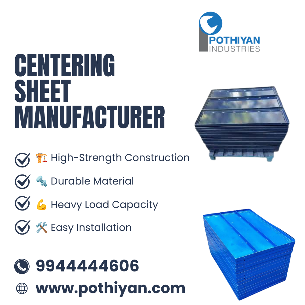 Centering Sheet Manufacturer in Chennai